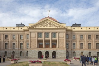 Phoenix, Arizona - The Arizona State Capitol complex. This building, the former state capitol, is