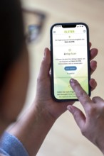 Complete symbol, income tax return via an app, MeinElster+, certain population groups can file