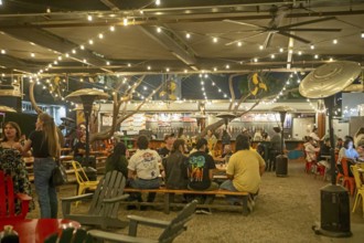 Phoenix, Arizona - The Arizona Wilderness Brewing Co.'s beer garden