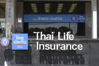 Thai Life Insurance Head Office, one of largest insurance companies in Thailand, Ratchadaphisek