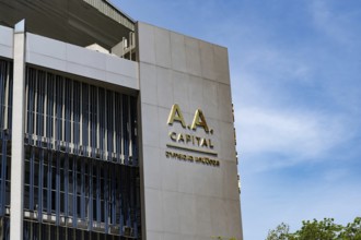 Bangkok, Thailand. March 13th 2025. AA Tower Business Center, Ratchada, Ratchadaphisek Road, Din