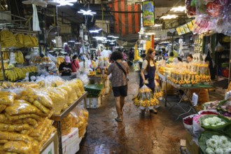 Bangkok, Thailand. March 2rd 2025. Pak Khlong Talat-Bangkok Flower Market is one of the oldest and