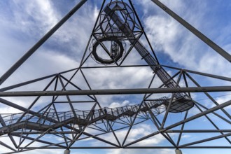 The Emscherblick stockpile event, tetrahedron for short, in Bottrop, Ruhr region, North
