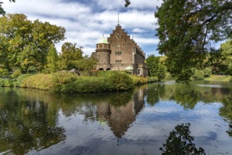 Das Wasserschloss Haus Wittringen in Gladbeck, Ruhr area, North Rhine-Westphalia, Germany