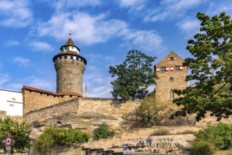 Sinwell Tower of Nuremberg Castle in Nuremberg, Bavaria, Germany