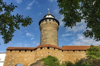 The Sinwell Tower of Nuremberg Castle in Nuremberg, Bavaria, Germany