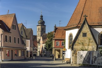 Old Town and Church of St. Martin in Forchheim, Upper Franconia, Bavaria, Germany