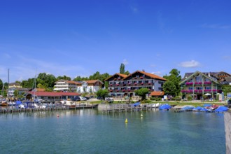 Gstadt am Chiemsee, Chiemgau, Upper Bavaria, Bavaria, Germany