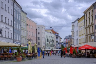 Max-Josephs-Platz, Rosenheim, Upper Bavaria, Bavaria, Germany