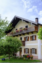 Hof, Bauernhaus, Höhenberg bei Aschau, am Bärnsee, Chiemgau, Upper Bavaria, Bavaria, Germany