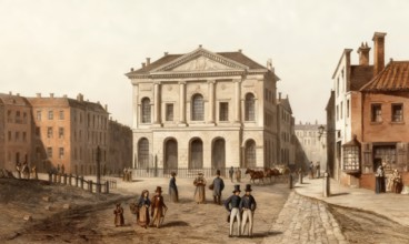 The Former Middlesex Session House or the Old Sessions House, Clerkenwell Green, Borough of