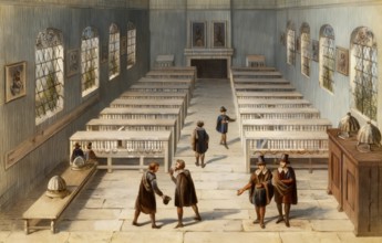 English library, 18th century