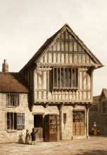 15th Century House, Leicester city, Leicestershire, England, United Kingdom
