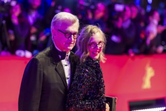 Wim Winders with Mrs. Donata Winders at the opening of the Berlinale at the Theater am Potsdamer