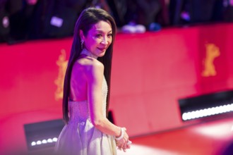 Michelle Yeoh at the opening of the Berlinale at the Theater am Potsdamer Platz in Berlin on 12.02