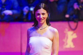 Aylin Tezel at the opening of the Berlinale at the Theater am Potsdamer Platz in Berlin on 12.02