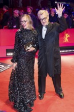 Wim Winders with Mrs. Donata Winders at the opening of the Berlinale at the Theater am Potsdamer