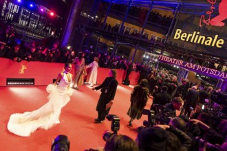 Gizem Emre at the opening of the Berlinale at the Theater am Potsdamer Platz in Berlin on 12.02