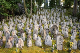 Sentai Sekibutsu-gun Garden with Thousand Buddha Stone Figures, Kiyomizu-dera Temple, Buddhist