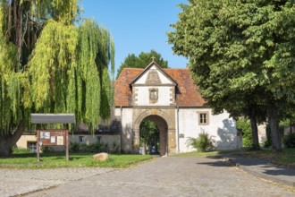 Gatehouse of Hedersleben Abbey, Saxony-Anhalt, Germany