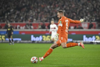 Goalkeeper Marvin Schwäbe 1. FC Köln KOE (01) Kick-off Action Soccer Bundesliga, MHPArena, MHP