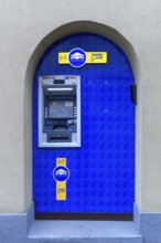 ATM in a house wall, Lancut, former Landshut, Poland