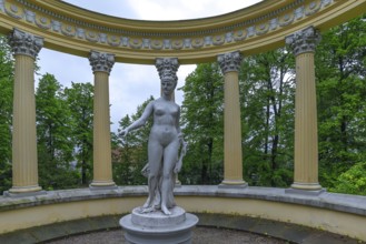 Diana sculpture in Lan´cut Castle Park, 17th century, Lan´cut, formerly Landshut, Poland