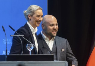 Campaign event for the state election of the AfD party at the Congress Centre Pforzheim CCP. Markus