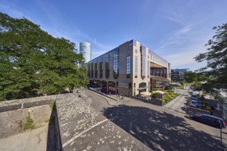 Hyatt Regency, hotel, commercial building, modern architecture, general development, sandstone