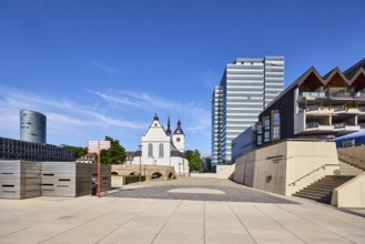 MaxCologne high-rise building, Lanxess Tower, commercial building, Lanxess, corporate headquarters,