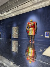 Monumental female figure Dolores, colorful sculpture, Nana, woman, artist Niki de Saint Phalle,