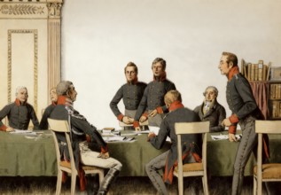The Reorganization Military Commission in Königsberg, 1807, Major von Boyen, King Frederick William