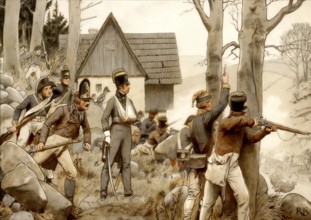 Napoleonic Wars, the war in the mountain county of Glatz or County of Kladsko, 1807, historical