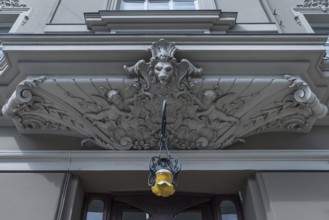 Relief design under a bay window, 19th century, Lemberg, Ukraine