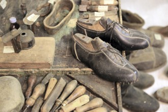 Museo della Civiltà Contadina, farmer's museum, shoemaker's workshop, La Rocca, Novellara Castle,