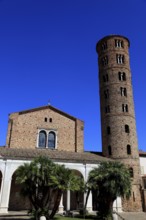 Basilica of Sant'Apollinare Nuovo, three-nave basilica church from the 6th century. It was built by