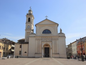 Brescello, the church of Santa Maria Nascente e San Genesio, location of the Don Camillo films,