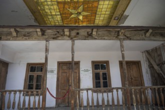 Gori, Georgia. September 9th 2025. The old wooden house where Joseph Stalin was born, the house has