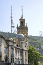 Tbilisi, Georgia. July 11th 2025. View from Tbilisi's Rose Revolution square of the Georgian