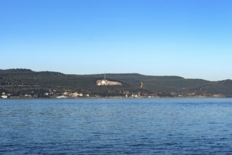 Canakkale, Turkey. 19th February 2022 Turkish War memorial to the dead on the Gallipoli Peninsular,