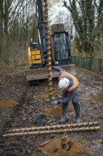 Castrop-Rauxel, North Rhine-Westphalia, Germany - Theme photo - Explosive soundings - Deep