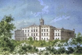 The Friedrichs-Orphanage, Orphanage, Rummelsburg in Berlin, Germany/The Friedrichs-Orphanage home,