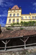 Romania, cultural house in the historic old town of Sighisoara, German Sighisoara, town in Mures