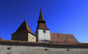 Romania, fortified church in Archita, German Arkeden, a village in Transylvania