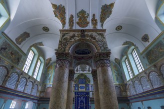 Interior of the secular synagogue in Lancut former Landshut, Poland