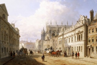 Margaret Street, 1820, Westminster, London, England, United Kingdom