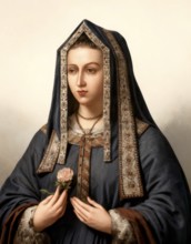 Elizabeth of York, 1466-1503, qElizabeth of York, 1466-1503, queen consort of England from 1486