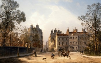 Berkeley Square, 18th century, town square in Mayfair, West End of London, City of Westminster,