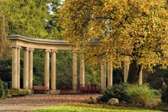 Spa garden Herbst Bad Eilsen Germany