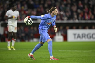 Goalkeeper Maarten Vandevoordt RasenBallsport RB Leipzig RBL (26) Action on the ball Soccer